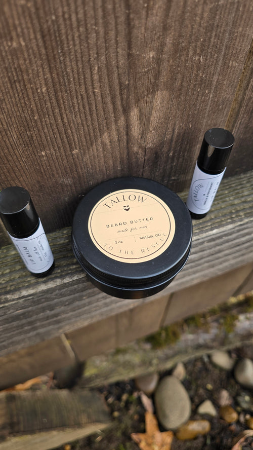 All-Natural Beard Butter with Tallow!