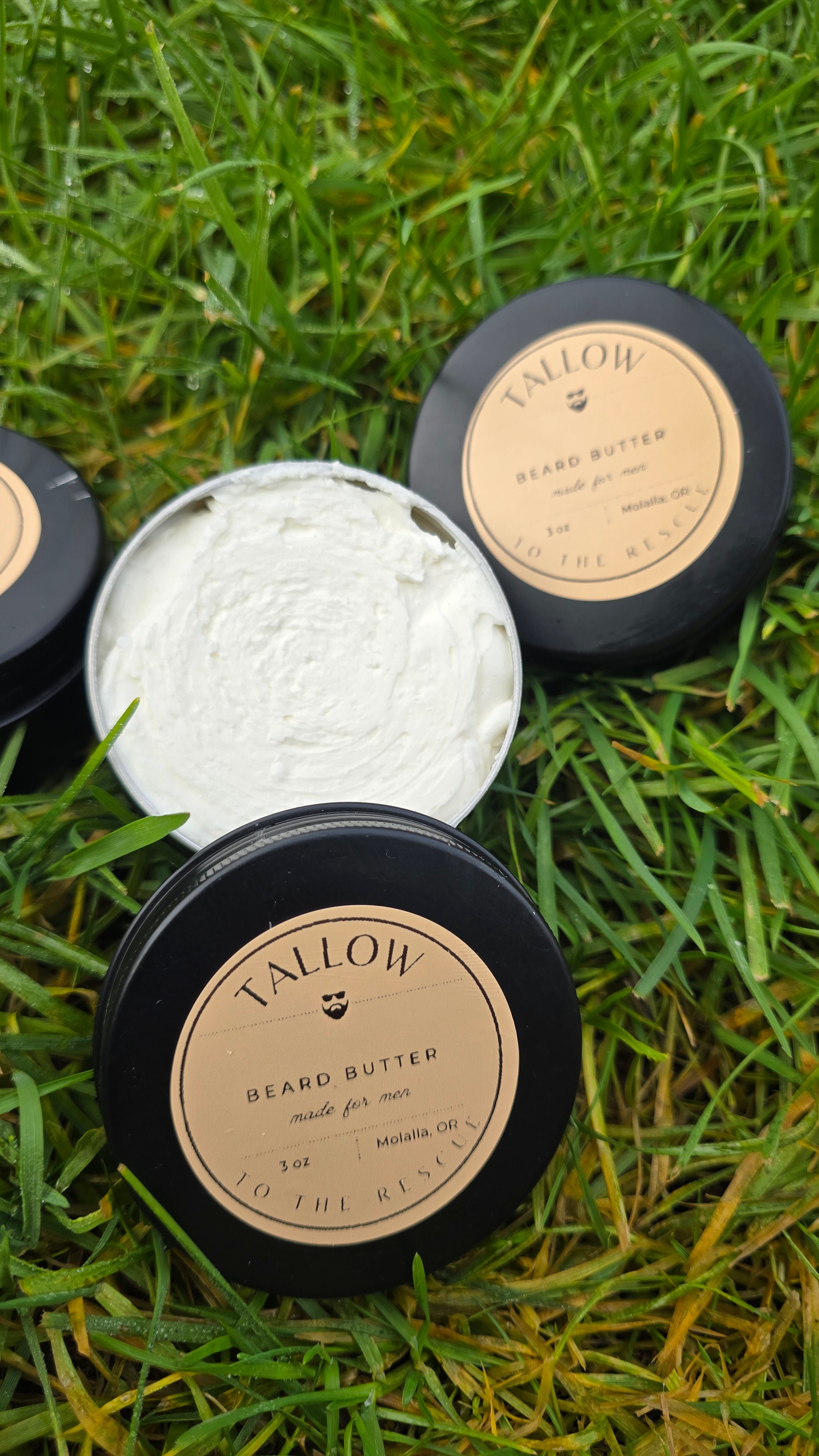 All-Natural Beard Butter with Tallow!